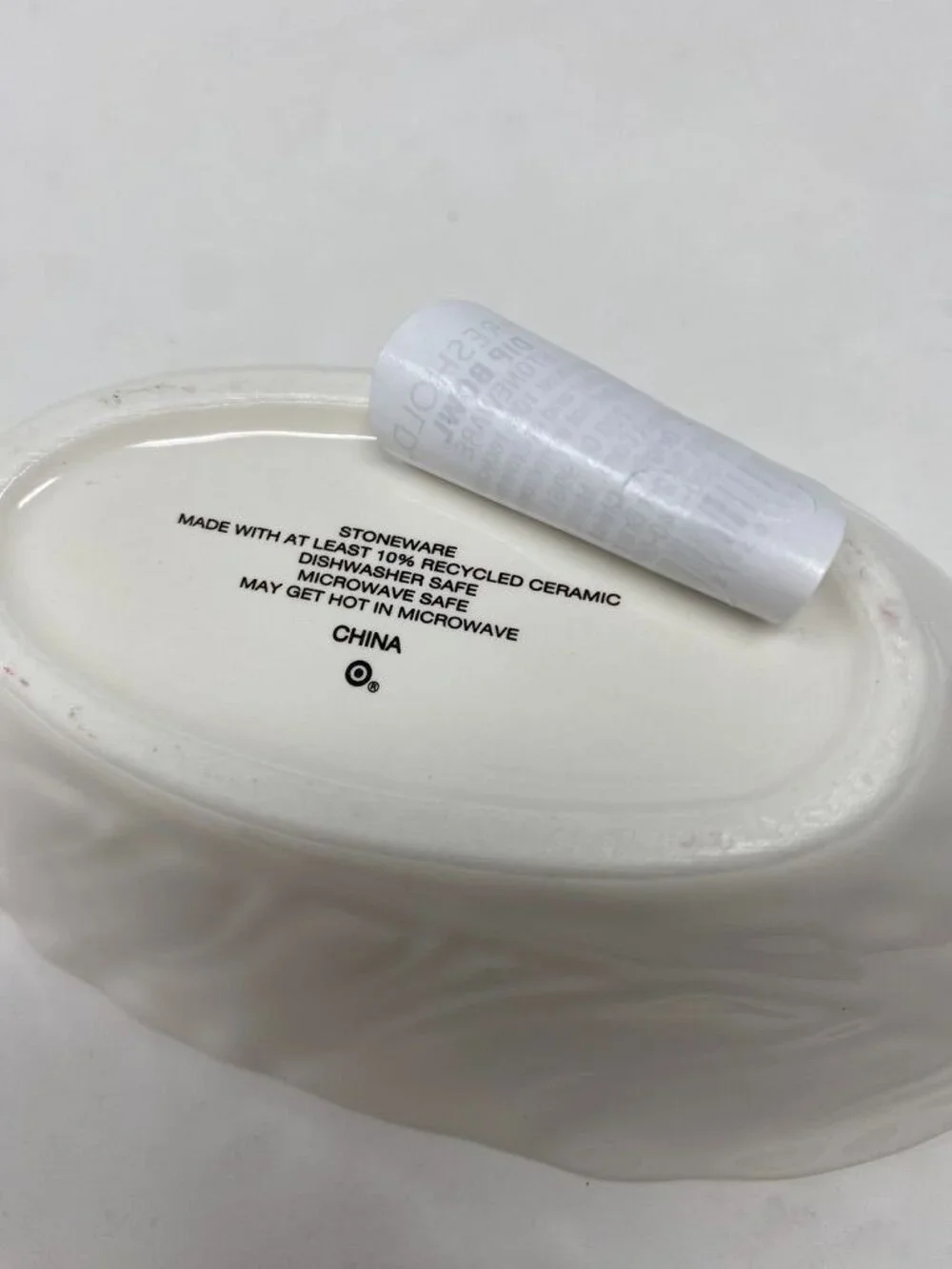 Target Stoneware Radicchio Dip Bowls White 5 fl oz Threshold™ Easter Spring